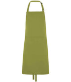 Dennys Poly. Bib Apron with Pocket