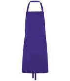 Dennys Poly. Bib Apron with Pocket