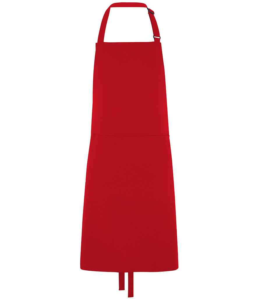 Dennys Poly. Bib Apron with Pocket