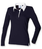 Front Row Lds L/S Classic Rugby Shirt