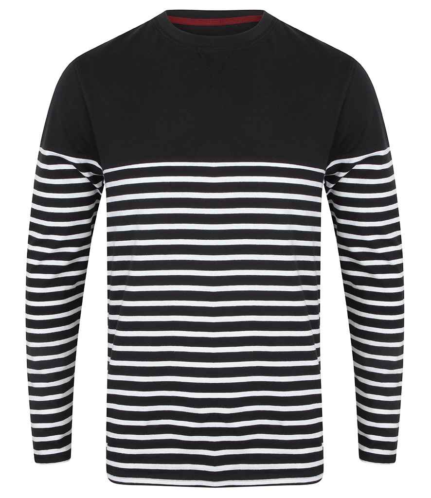 Front Row L/S Breton Striped T