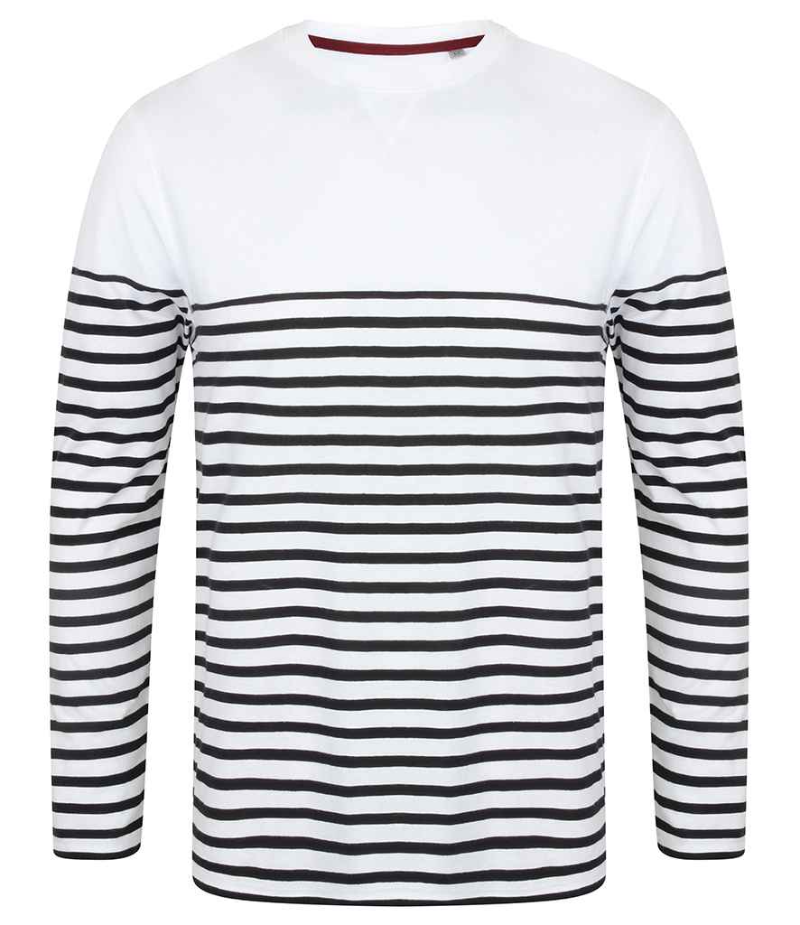 Front Row L/S Breton Striped T