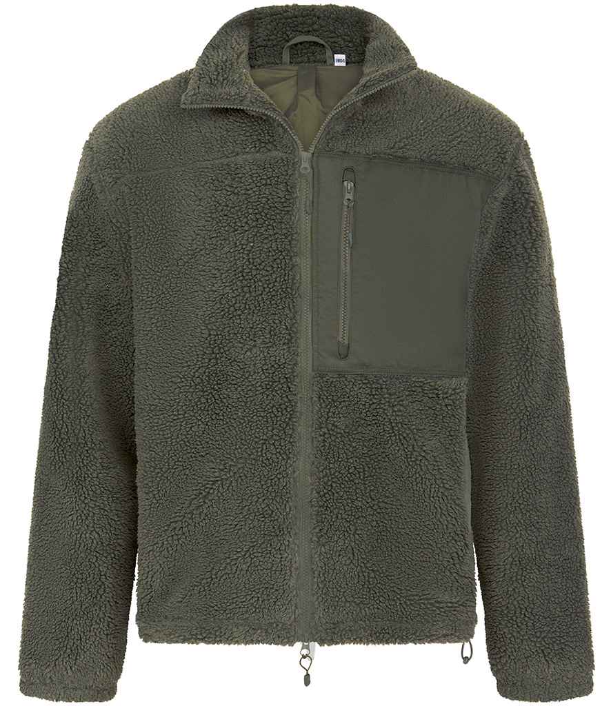 Front Row Recycled Sherpa Fleece