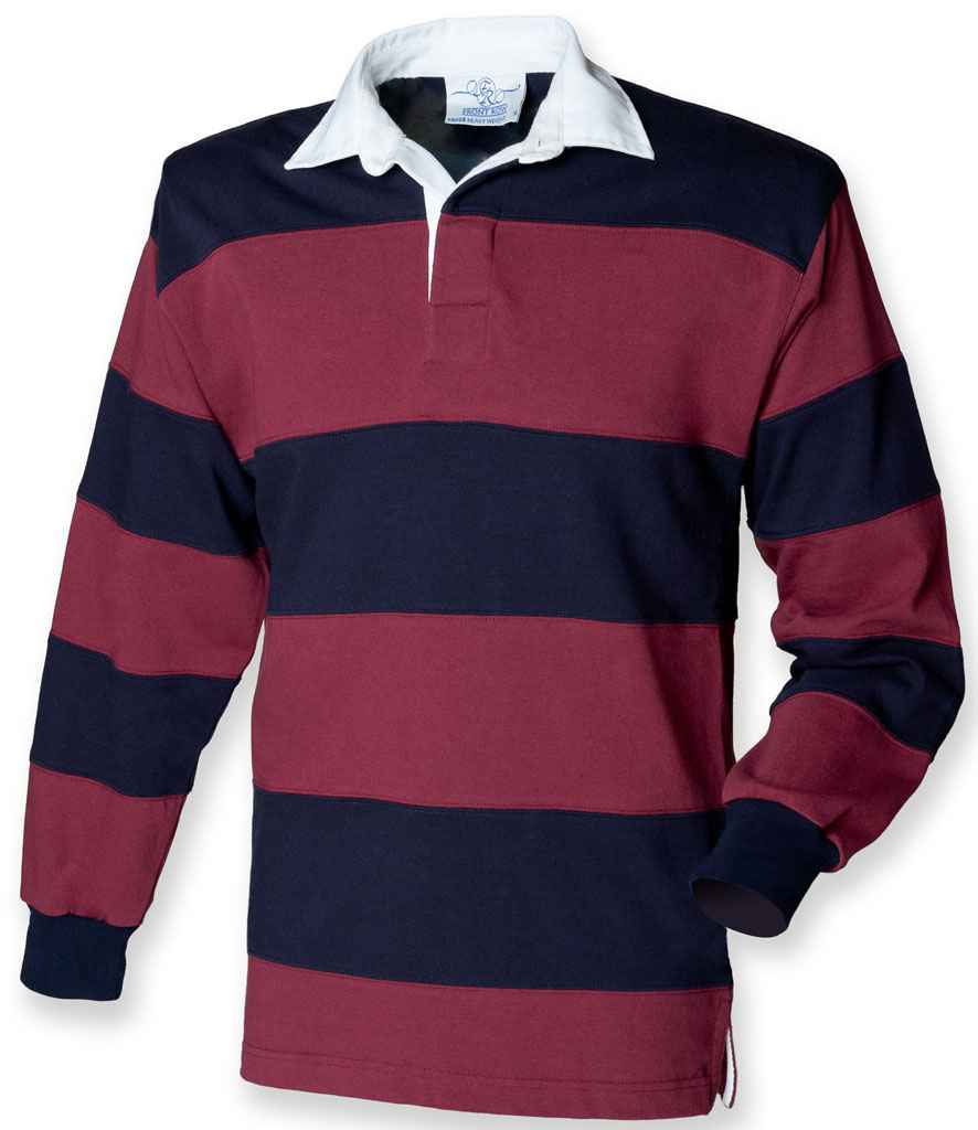Front Row Sewn Stripe Rugby