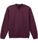 Gildan Softstyle M/weight Fleece 1/4 zip Swt