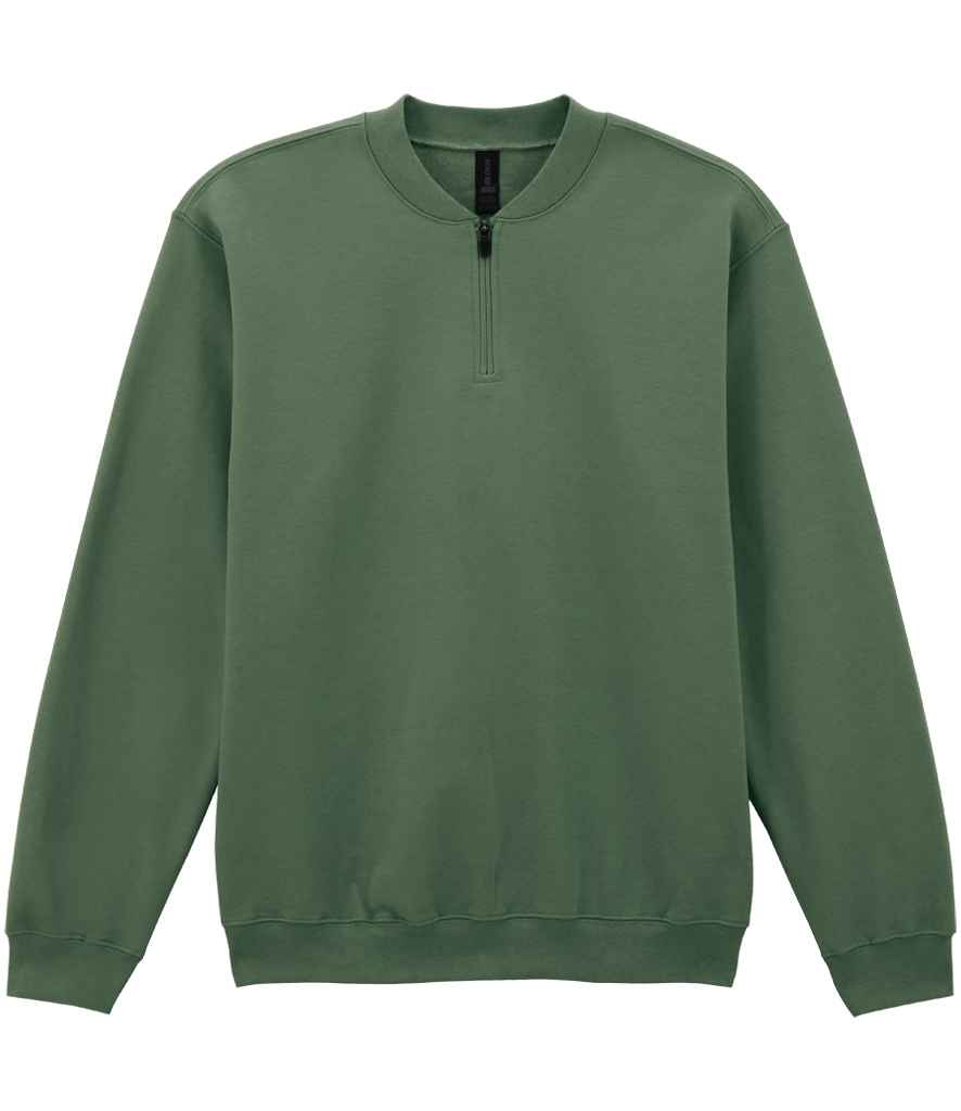 Gildan Softstyle M/weight Fleece 1/4 zip Swt