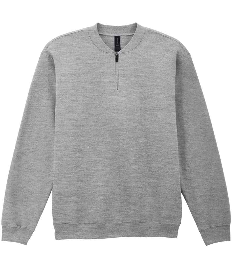 Gildan Softstyle M/weight Fleece 1/4 zip Swt