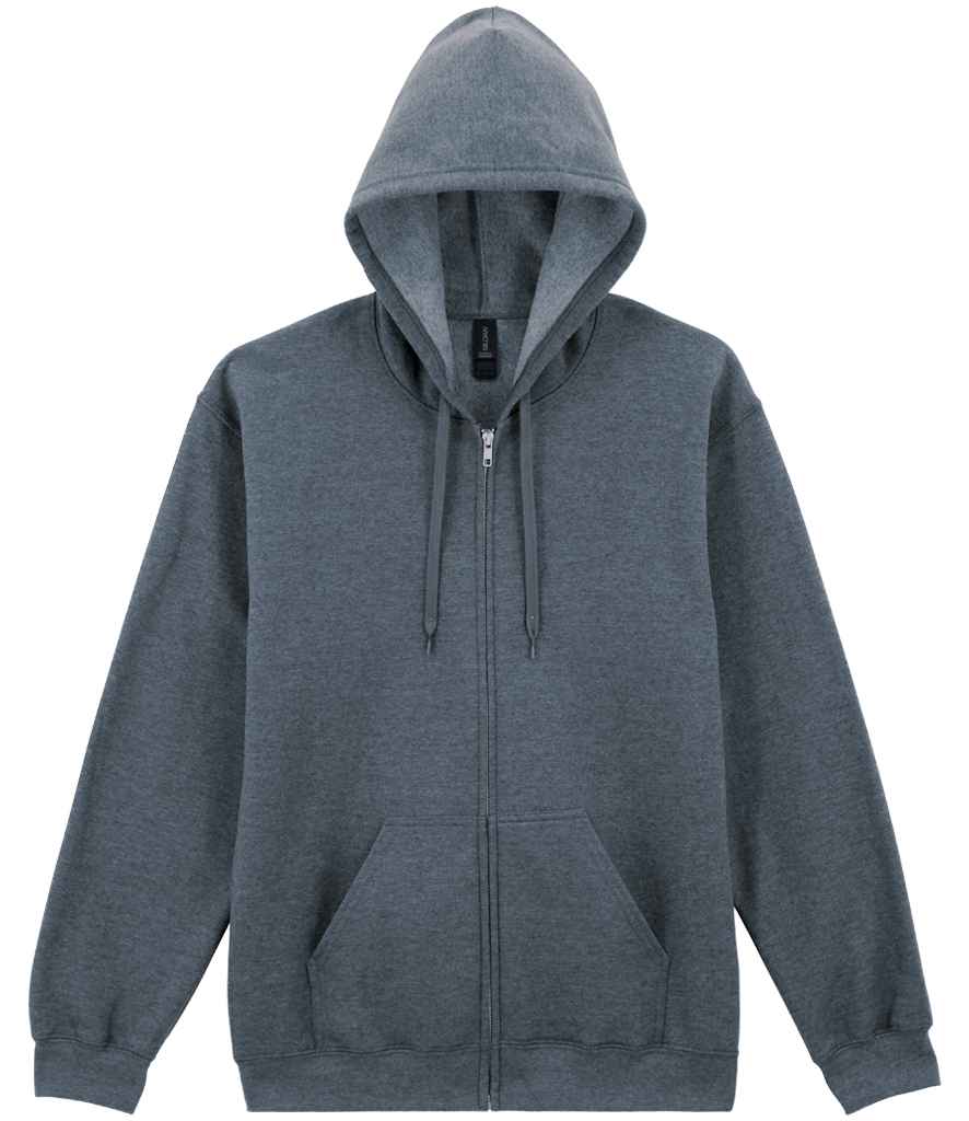 Gildan Softstyle Midweight FZ Hood. Swt