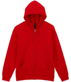 Gildan Softstyle Midweight FZ Hood. Swt