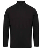 Henbury L/S Roll Neck Top