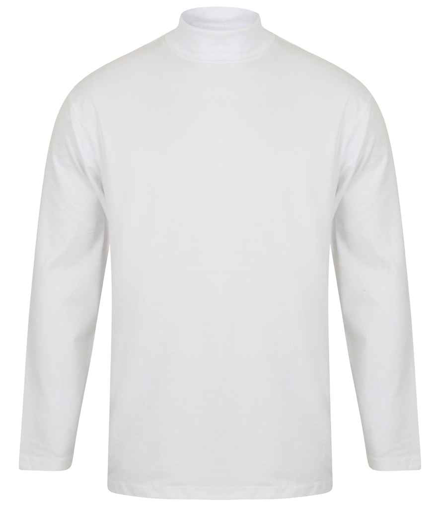 Henbury L/S Roll Neck Top