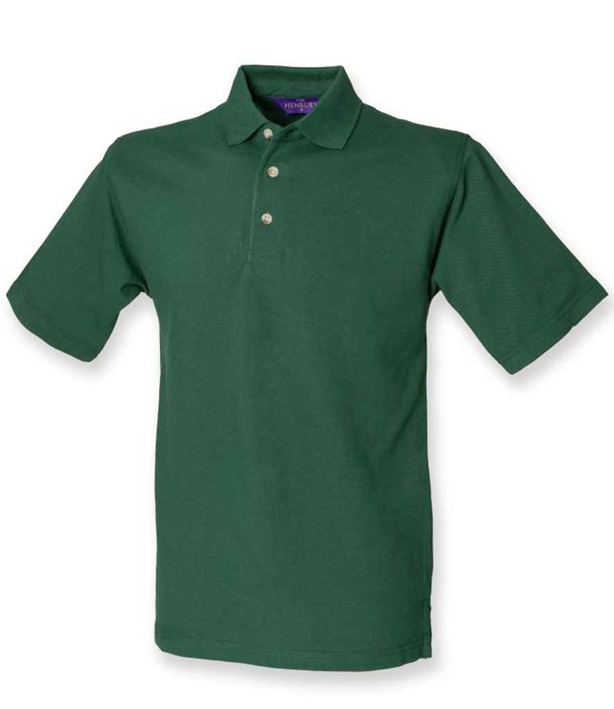 Henbury Classic Heavy Pique Polo