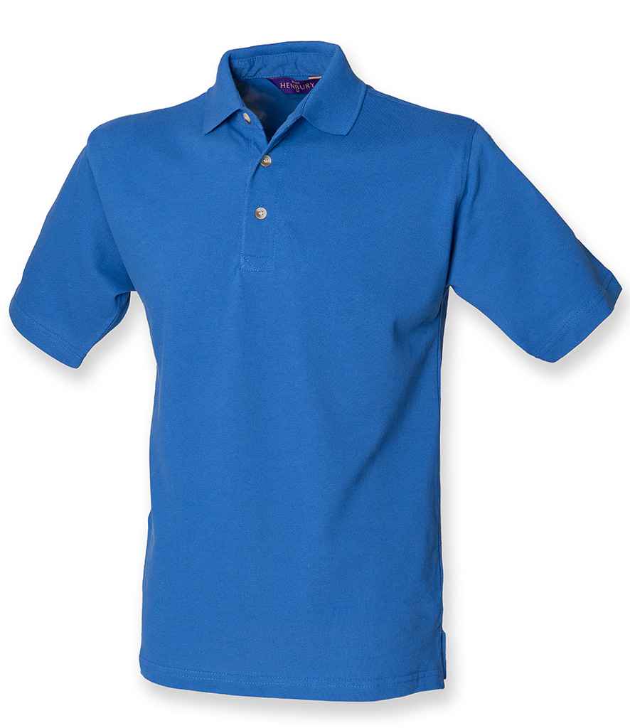 Henbury Classic Heavy Pique Polo