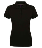 Henbury Lds Micro-Fine Pique Polo