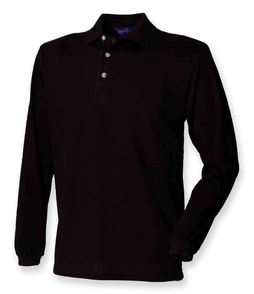 Henbury Classic L/S Polo