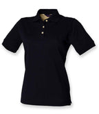 Henbury Ladies Pique Polo