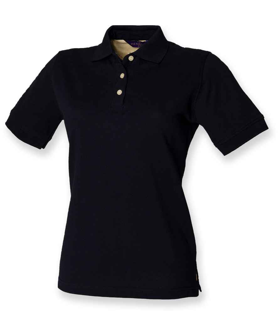 Henbury Ladies Pique Polo