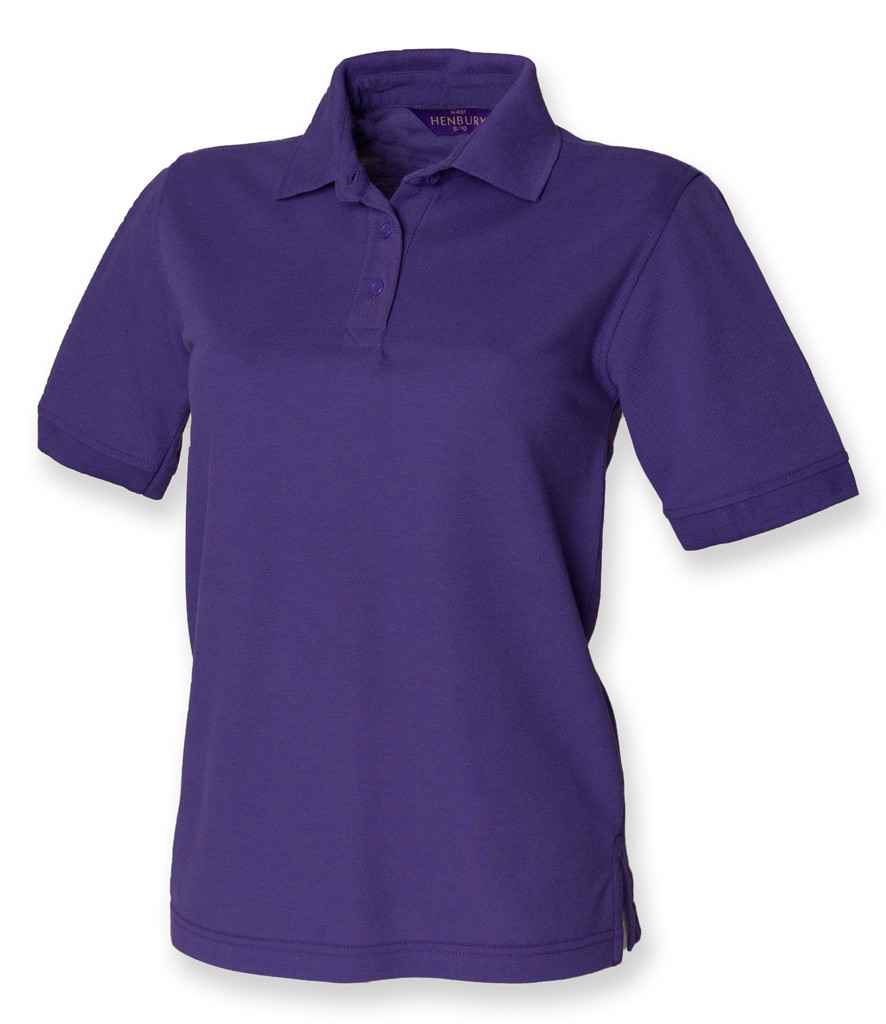 Henbury Lds Poly/Cotton Polo