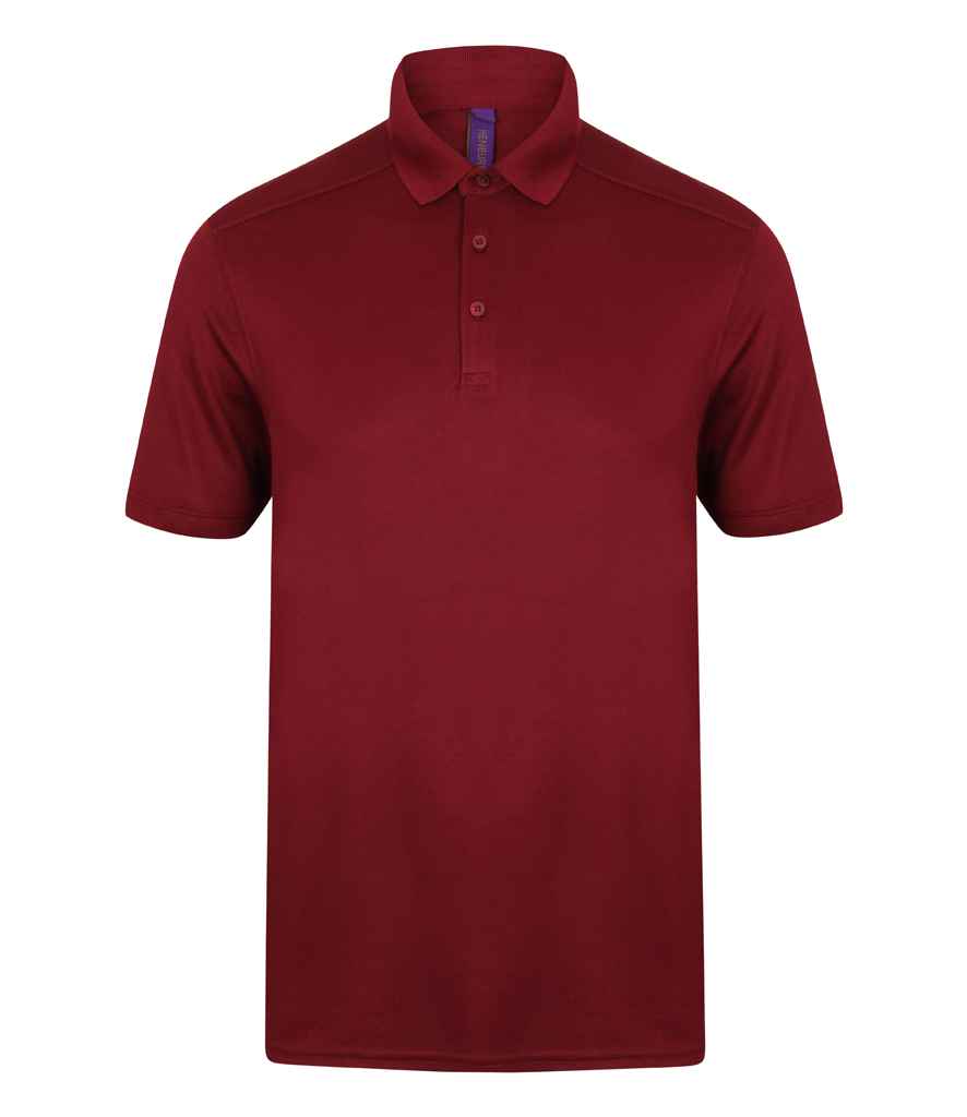 Henbury Slim Fit Stretch Polo