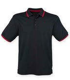 Henbury Tipped Coolplus Polo