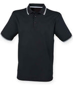Henbury Tipped Coolplus Polo