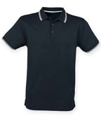 Henbury Tipped Coolplus Polo