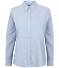 Henbury Lds L/S Classic Oxford Shirt