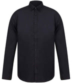 Henbury Modern L/S Slim Ox. Sht