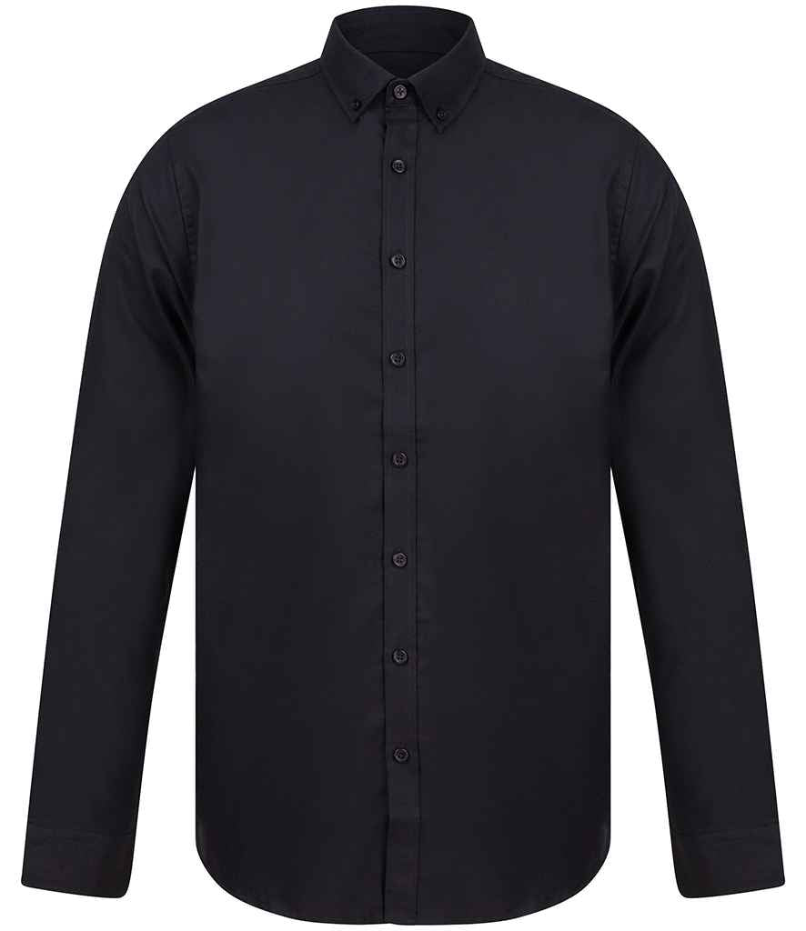 Henbury Modern L/S Slim Ox. Sht