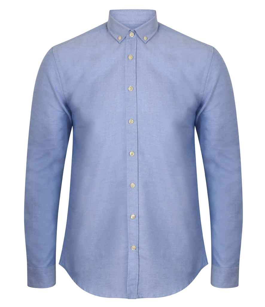 Henbury Modern L/S Slim Ox. Sht