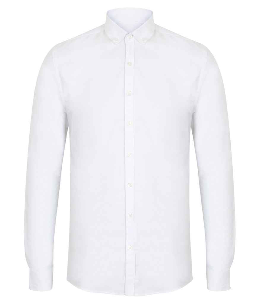 Henbury Modern L/S Slim Ox. Sht