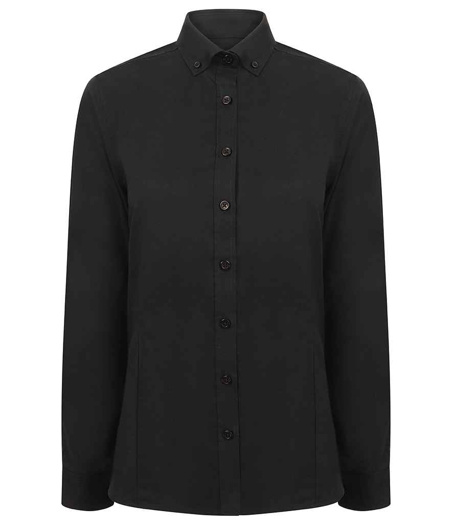 Henbury Lds Modern L/S Oxf. Shirt