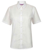 Henbury Lds S/S Oxford Shirt