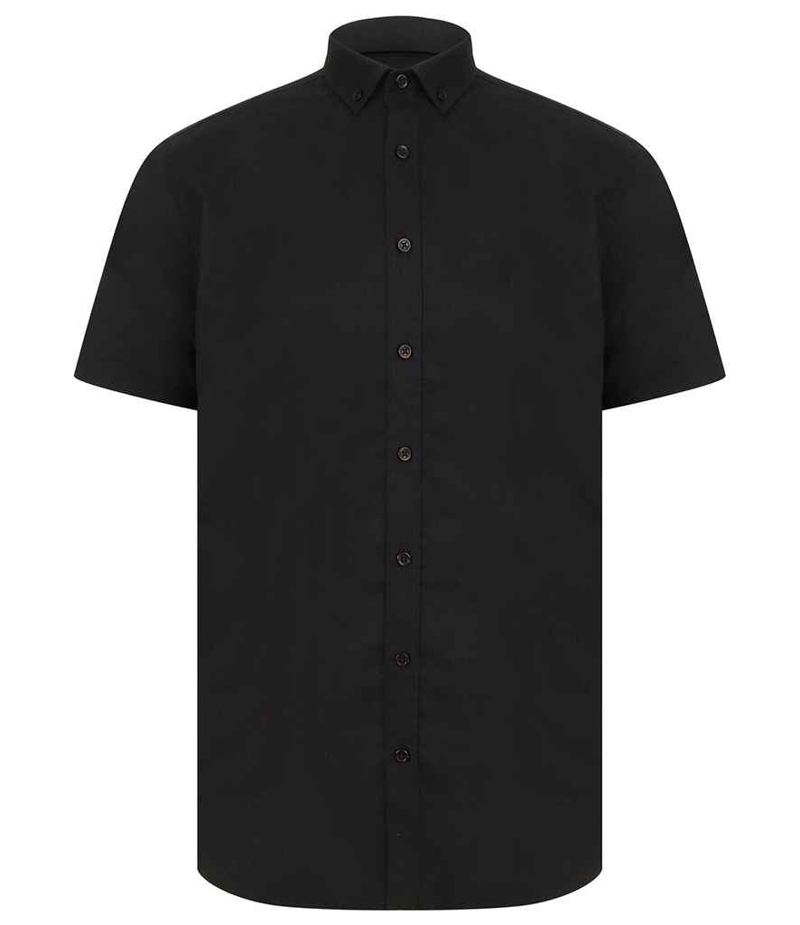 Henbury Modern S/S Oxford Shirt