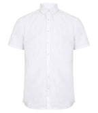 Henbury Modern S/S Oxford Shirt