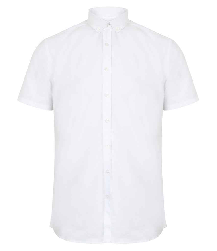 Henbury Modern S/S Oxford Shirt