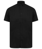 Henbury Modern S/S Slim Fit Oxf. Shirt