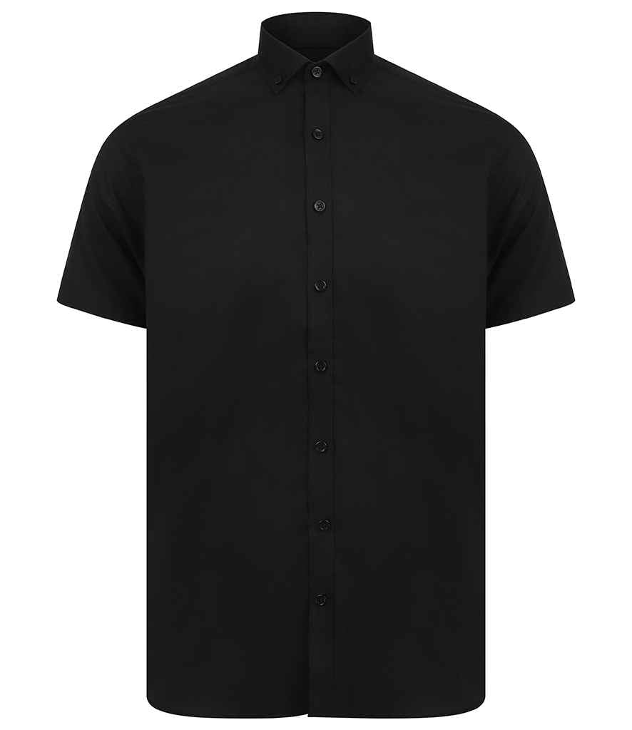 Henbury Modern S/S Slim Fit Oxf. Shirt