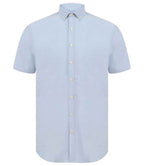 Henbury Modern S/S Slim Fit Oxf. Shirt