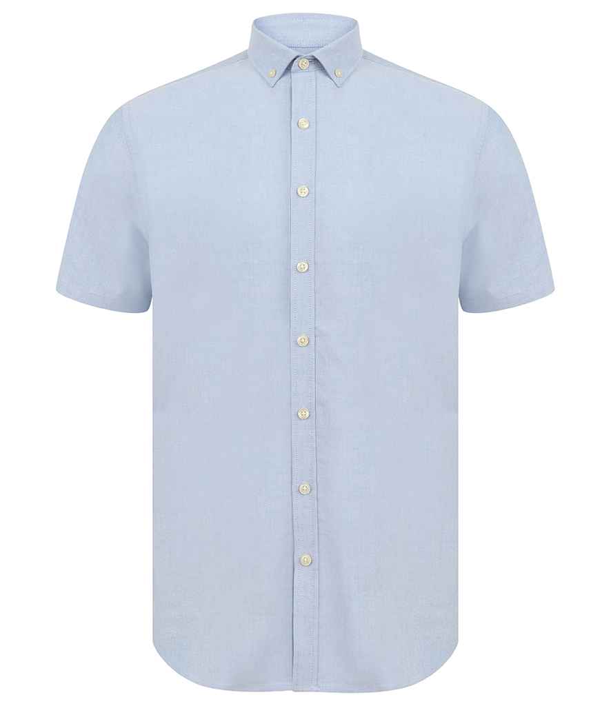 Henbury Modern S/S Slim Fit Oxf. Shirt