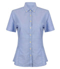 Henbury  Lds Modern S/S Oxf. Shirt