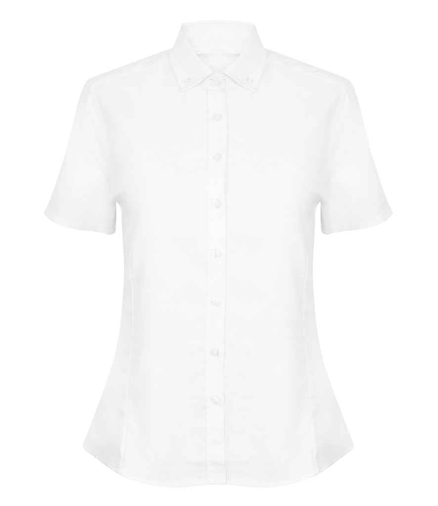 Henbury  Lds Modern S/S Oxf. Shirt