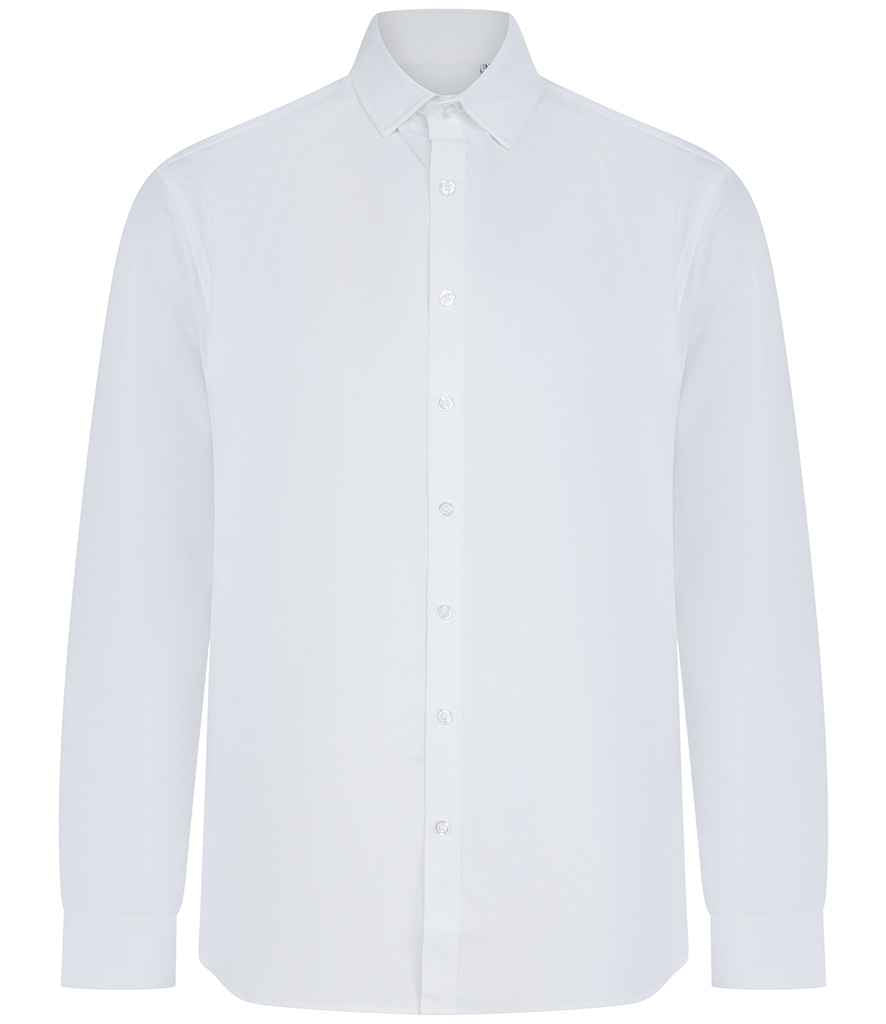 Henbury L/S Cotton Feel Coolplus Shirt