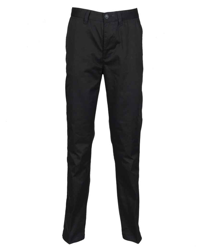 Henbury Lds 65/35 Flat Fronted Chinos