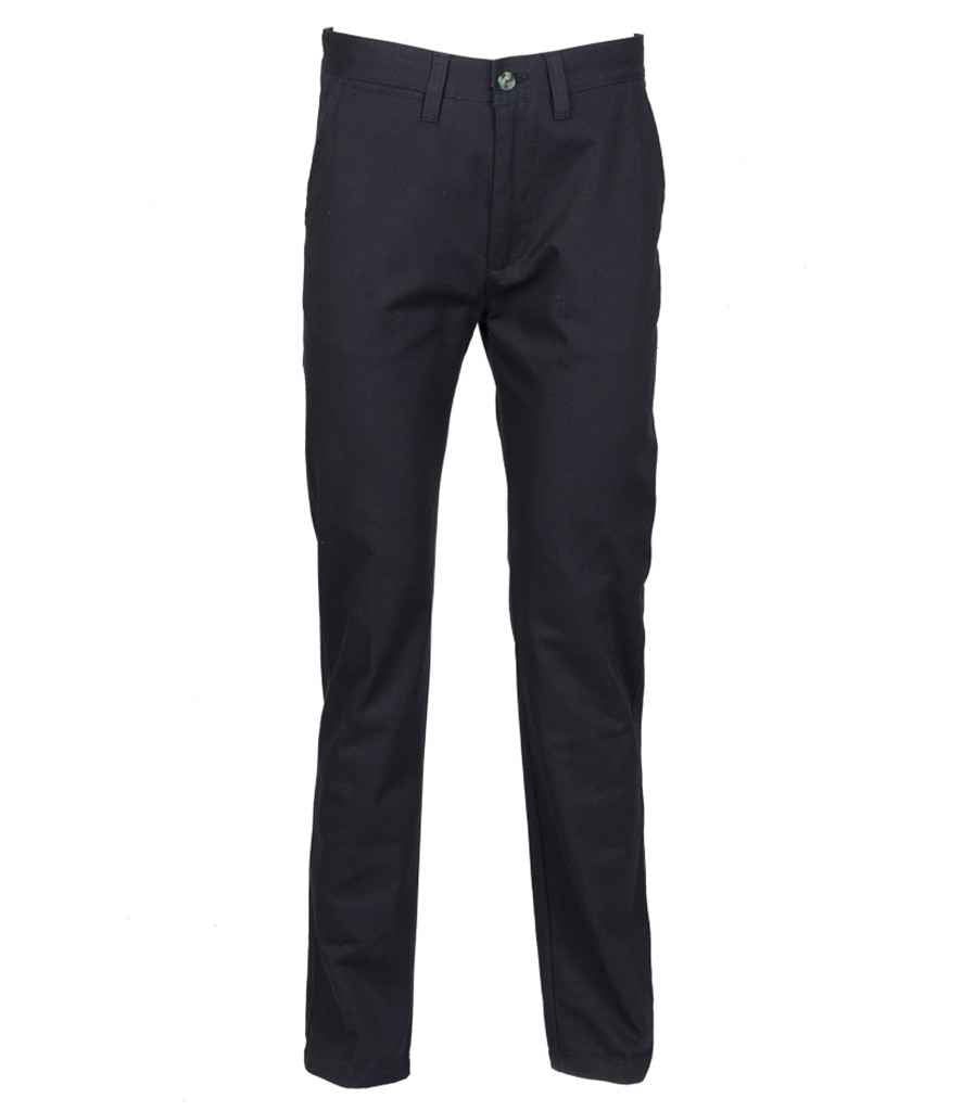 Henbury Lds 65/35 Flat Fronted Chinos