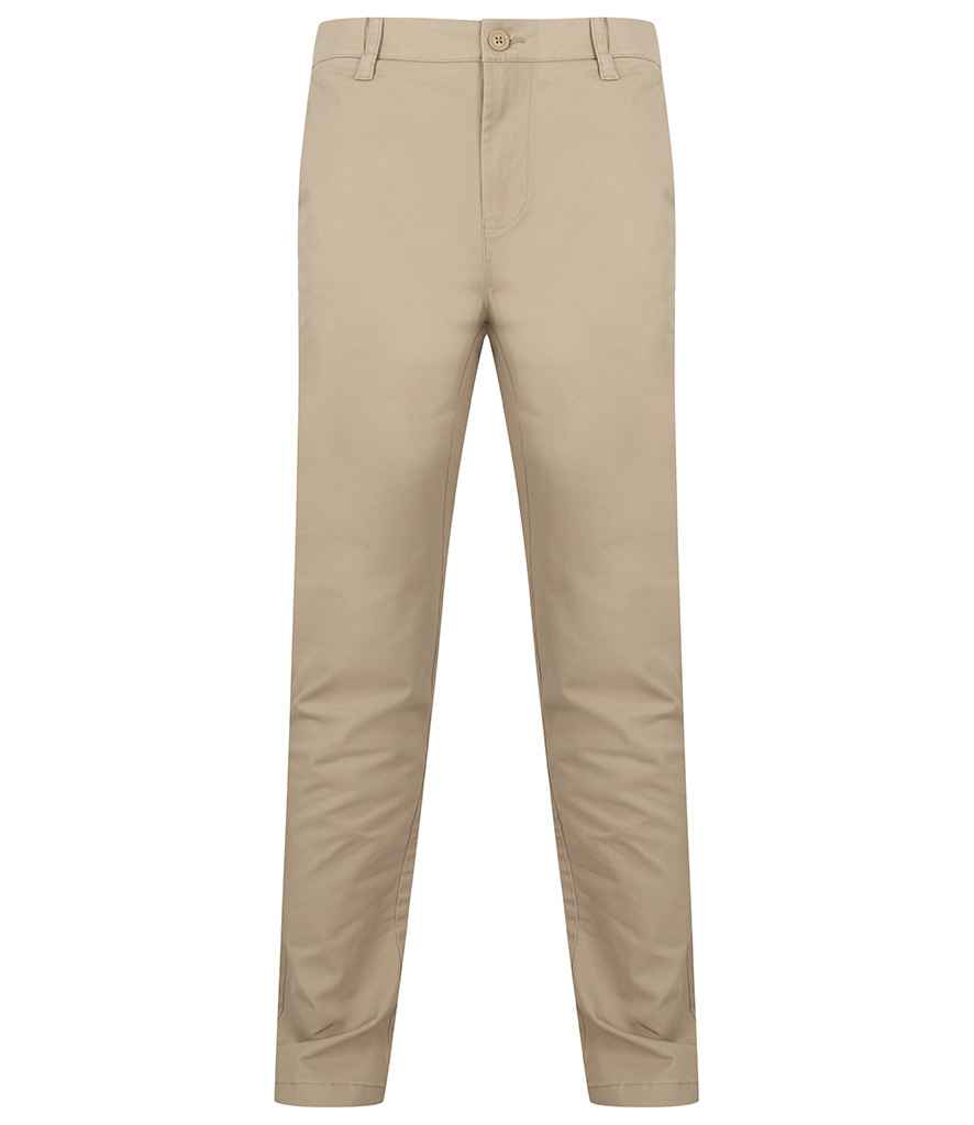 Henbury Stretch Chino Flex Waist.