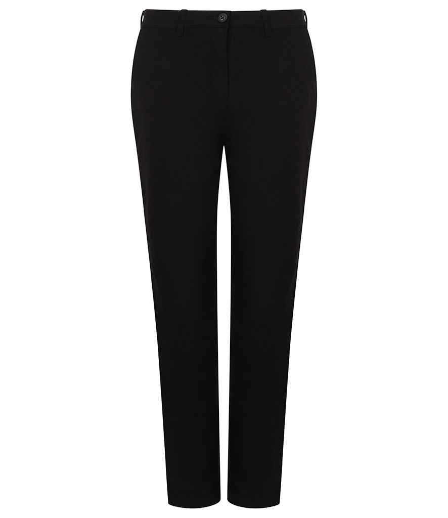 Henbury Ladies Stretch Chinos