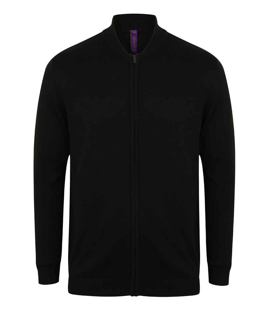 Henbury Uni. Zip Through Cardigan