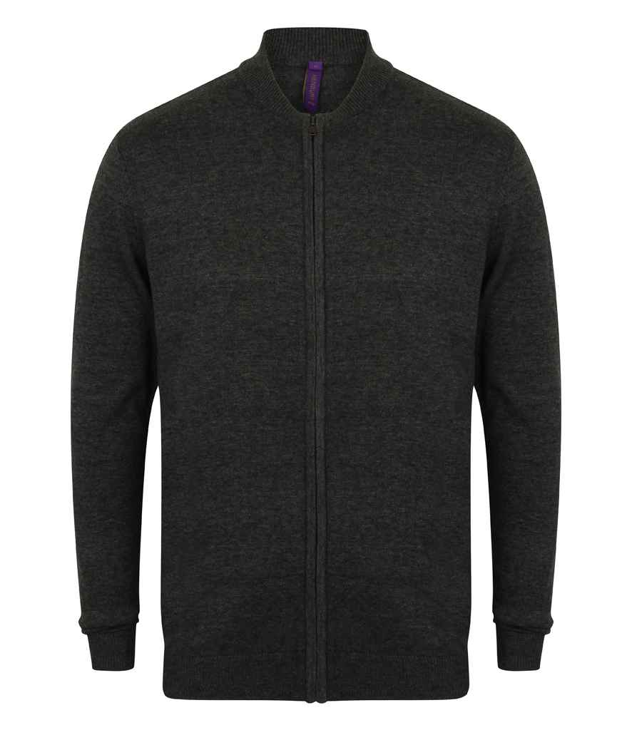 Henbury Uni. Zip Through Cardigan