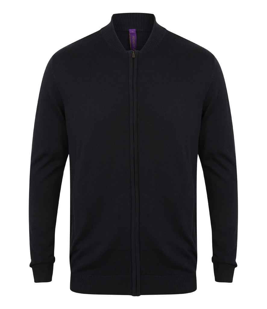 Henbury Uni. Zip Through Cardigan